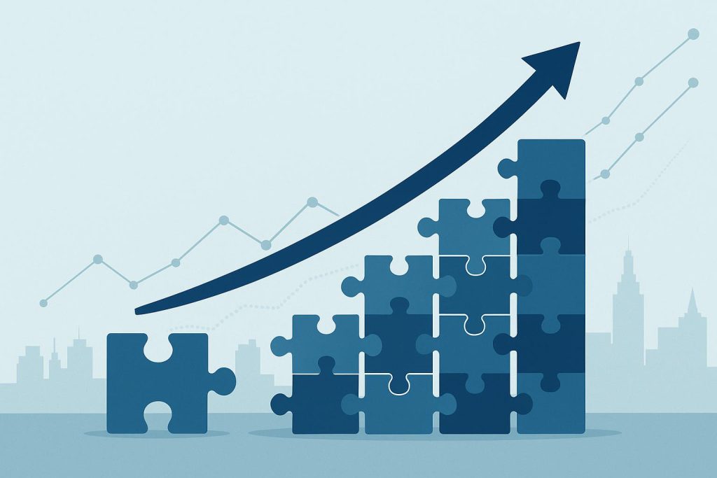 Paul Holland leading boardroom discussion on scaling strategies for venture backed companies